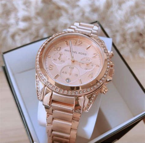 michael kors blair rose gold